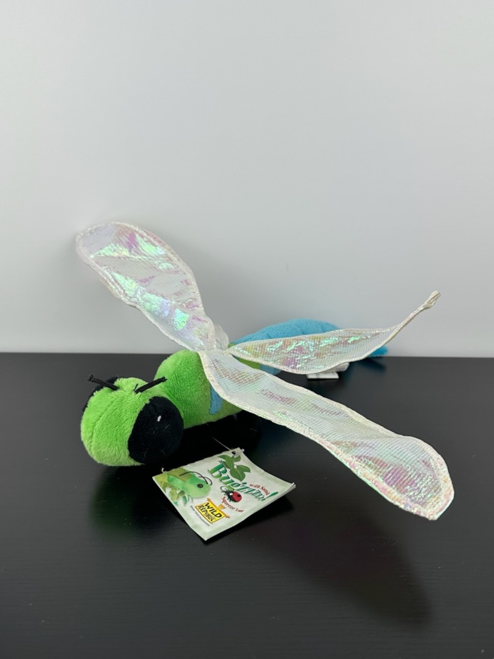 Wild Republic Rare K&M Dragonfly 10” Dragon Fly Plush Sound Does Not Work